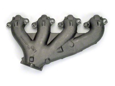 1966-1974 Corvette Exhaust Manifold. Passenger Side Big Block without Air Injection Reactor - Dated