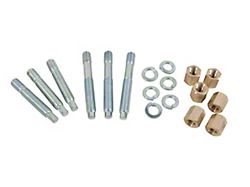 Auto Accessories of America Exhaust Manifold Studs with Nuts 18 Piece (57-78 Corvette C1, C2 & C3)
