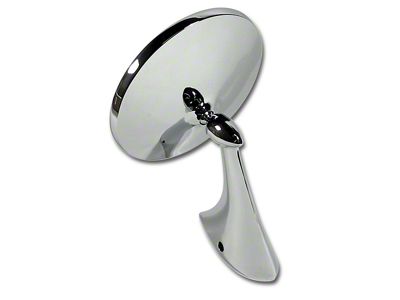 Exterior Mirror without Bowtie Log; Driver Side (1967 Corvette C2)