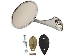 Auto Accessories of America Exterior Mirror without Bowtie Logo; Passenger Side (1967 Corvette C2)