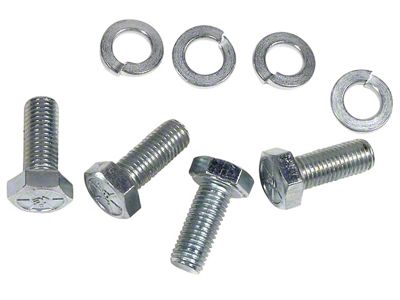 1953-1960 Corvette Fan Blade Bolts. 4 Piece Set