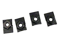 CA Fan Shroud U-Nuts. 4 Piece Set (66-67 Corvette C2)