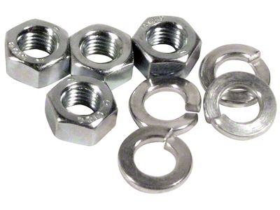 Fan To Clutch Nut and Washers 8-Pieces (60-73 Corvette C1, C2 & C3)