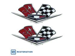 CA Fender Emblems (63-66 Corvette C2)