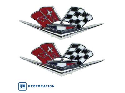 Fender Emblems (63-66 Corvette C2)