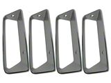 1969 Corvette Fender/Side Louver Insert Set - 4pc - Passenger Side