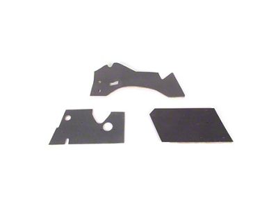 Firewall Insulation Set (Early 1956 Corvette C1 w/ Automatic Transmission & w/o Heater)
