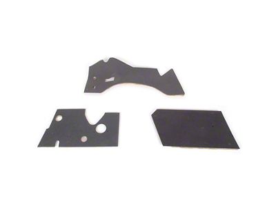Firewall Insulation Set (Early 1956 Corvette C1 w/ Manual Transmission & w/o Heater)