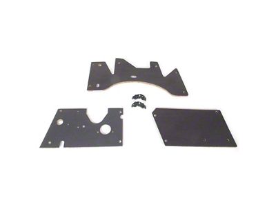 Firewall Insulation Set (58-Early 59 Corvette C1 w/ Automatic Transmission, Fuel Injection & w/o Heater)