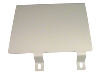 1968-1969 Corvette Firewall Splash Shield. Plastic Driver Side