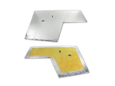 CA 1968-1969 Corvette Floorboard Insulation - Left and Right