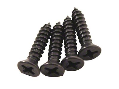 1968-1976 Corvette Forward Console Screws. 4 Piece
