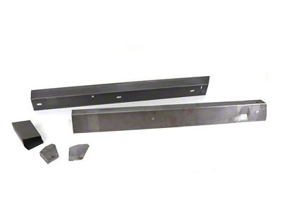 1963-1964 Corvette Frame Repair Section. Side Rail 48 Inch Passenger Side