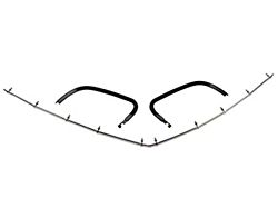 Front Bumper Cover Retainer Set; 3-Piece (73-74 Corvette C3)