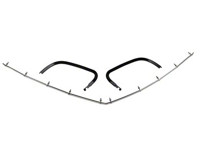 Front Bumper Cover Retainer Set; 3-Piece (73-74 Corvette C3)