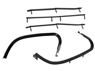 Front Bumper Cover Retainer Set; 5-Piece (75-79 Corvette C3)