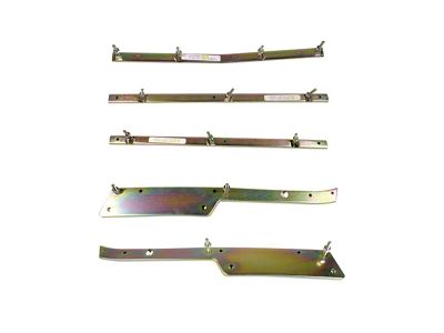Front Bumper Cover Retainer Set; 5-Piece (80-82 Corvette C3)