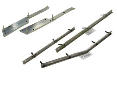 Front Bumper Retainer with Clips; Center (80-82 Corvette C3)