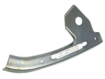 Front Bumper to Fender Reinforcement; Lower Driver Side (75-79 Corvette C3)