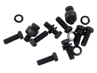Front Crossmember Bolt Kit; A Headmark (68-72 Corvette C3 w/ Automatic Transmission)
