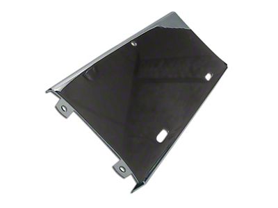 1958-1962 Corvette Front License Bumper Back Plate
