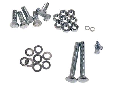 Front License Bumper Bolt Kit (53-57 Corvette C1)