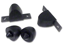 1963-1982 Corvette Front Suspension Bumper Set. Upper/Lower
