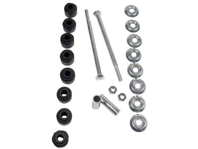 1963-1982 Corvette Front Sway Bar Link Kit. RWB Headmark