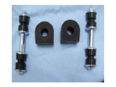 Front Sway Bar Rubber Bushing Mounting Kit; 3/4-Inch (68-82 Corvette C3)