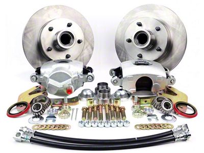 1963-1964 Corvette Front Wheel Disc Brake Conv Kit - Legend Series Performance with MC and Valve