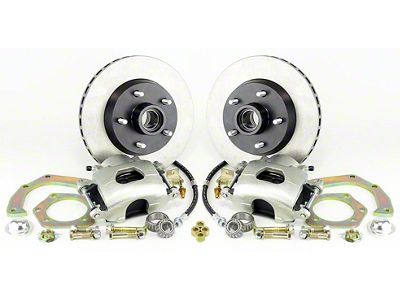1963-1964 Corvette Front Wheel Disc Brake Conv Kit - Legend Series Version 2 Standard with MC and Valve