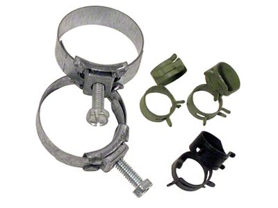 1967 Corvette Fuel Line Hose Clamps. 3X2