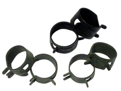 1966-1967 Corvette Fuel Line Hose Clamps. All Except 3X2