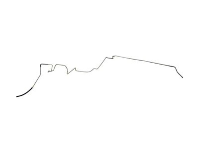 Fuel Return Line; OE Material (1992 Corvette C4)