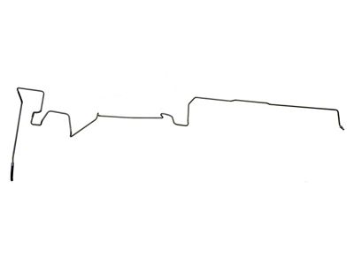 Fuel Supply Line; Stainless Steel (1987 Corvette C4)
