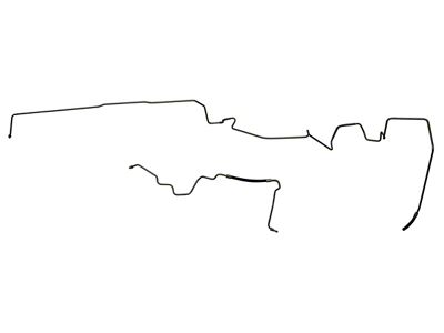 Fuel Supply Line; Stainless Steel (85-87 Corvette C4)