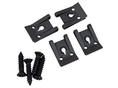 CA 1978-1982 Corvette Gas Lid Bezel Screwith Nut Set