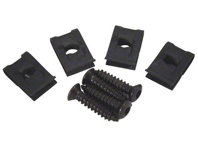 1980-1996 Corvette Gas Lid Door Bezel To Body Screw Set