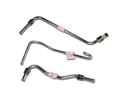 1969 Corvette Gas Line. Stainless Steel Pump To Carburetor 390HP