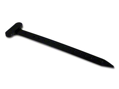 1965-1974 Corvette Gas Neck Overflow Hose Strap. Black