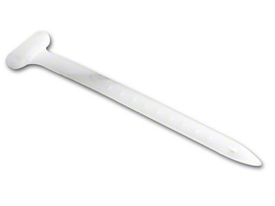 1963-1964 Corvette Gas Neck Overflow Hose Strap. White