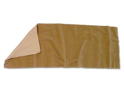 1953-1955 Corvette Gas Tank Cover Felt. Tan