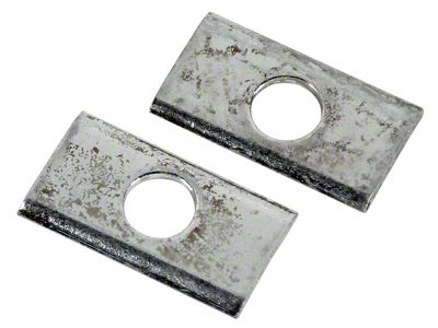 1956-1962 Corvette Gas Tank Strap Retainer Washers. Rear