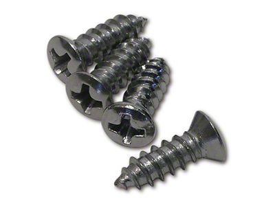 1968-1976 Corvette Gauge Cluster Screws. 4 Piece