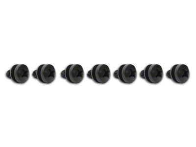 Glove Box Hinge and Support Screws; 7-Pieces (63-67 Corvette C2)