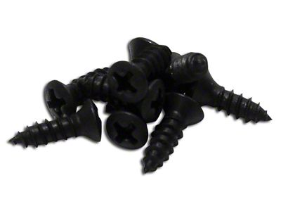 1984-1996 Corvette Glove Box Lid Screws. 9 Piece