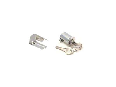 1967 Corvette Glove Box Lock with Lock Retainer