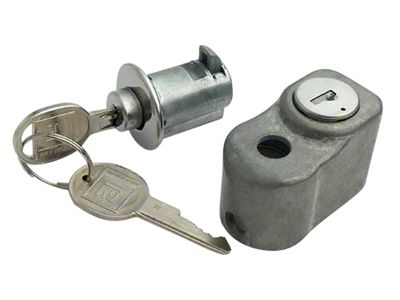 CA 1969-1977 Corvette Glove Box and Tire Lock Kit