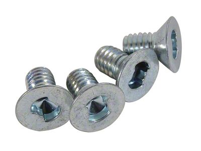 1958-1962 Corvette Grab Bar Screws. Clutch Head 4 Piece