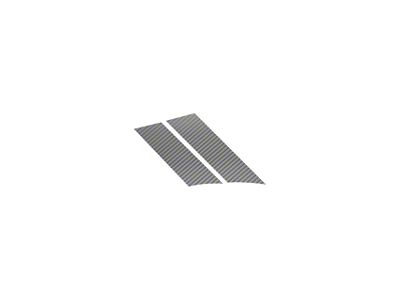 Grand Sport Fender Stripes; Gloss Carbon Flash; Driver Side (84-96 Corvette C4)